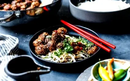 chifteluțe teriyaki