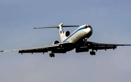 ту-154 въздуха