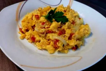 закуска яйца