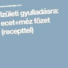рецепти артрит