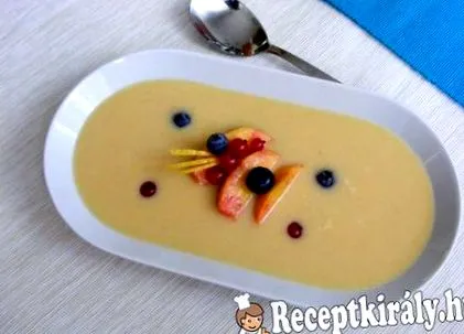 нектарин крем супа