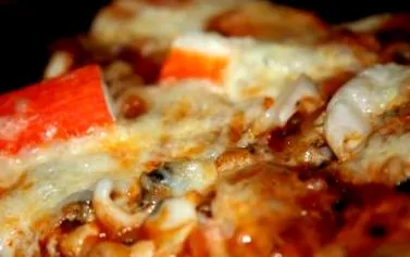 pizza fructe
