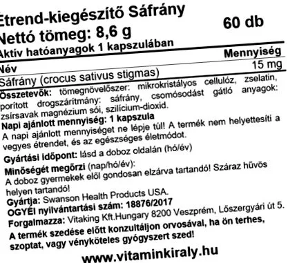 swanson saffron