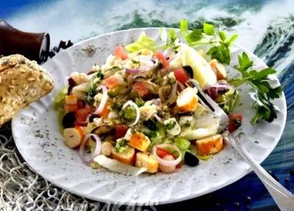 морепродуктів салат