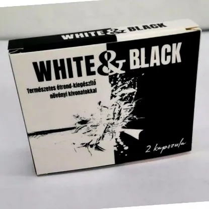 white black