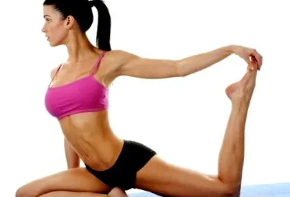 pilates gyakorolja