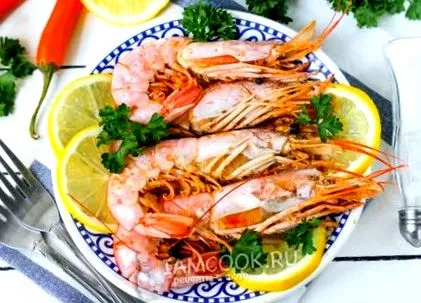 морски дарове готвени