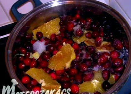 червени боровинки