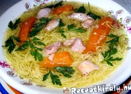 Бульон пилешки Бульон кюфтета
