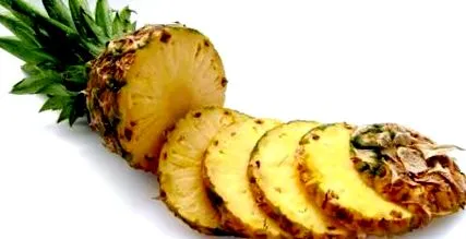 ananásszal