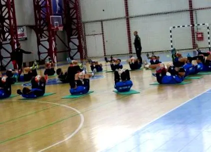 тренираа плоештани