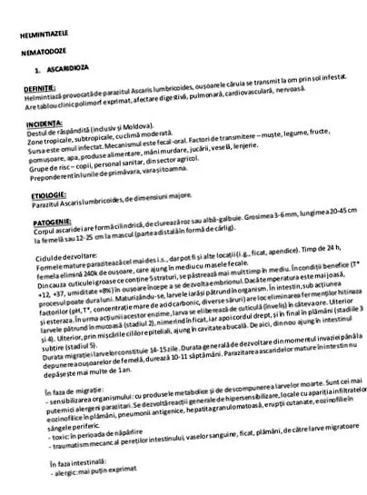 helminthiasis kockázati