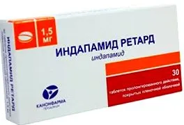 indapamid-késleltetett