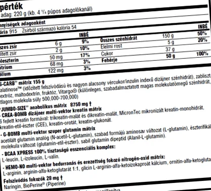 jumbo scitec