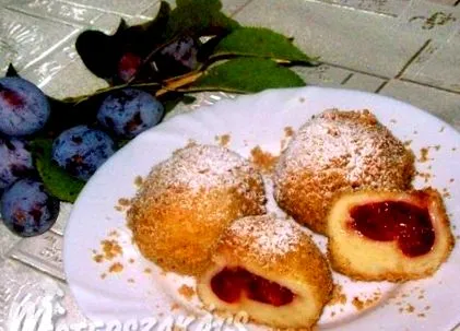 Кнедли сливи сливи