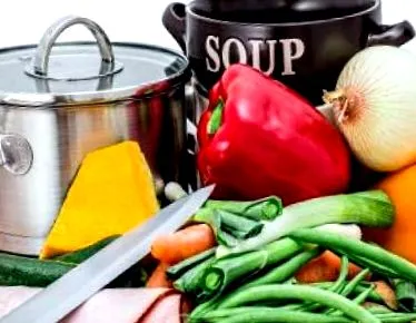 csicseriborsóleves recept