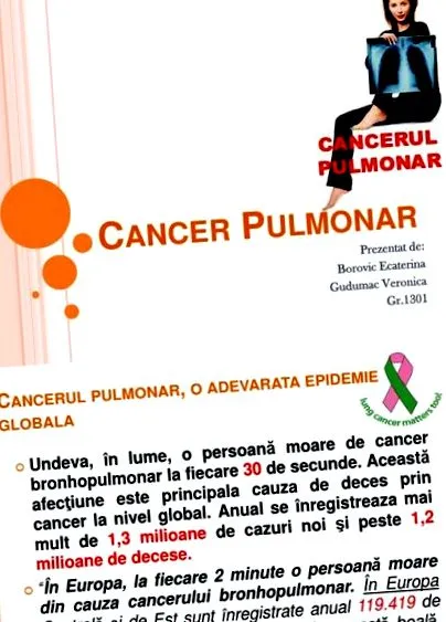 cancer tüdőrák