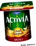 kiőrlésű activia