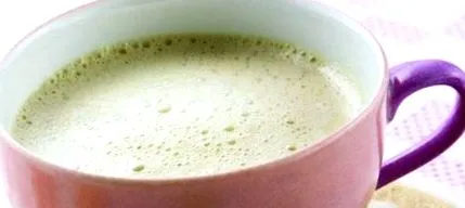 млеко зелен млеко