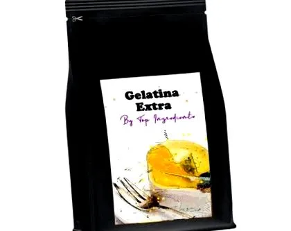 zselatinban található
