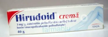 Hirudoid krémet