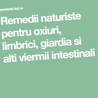limbricii lambliaza