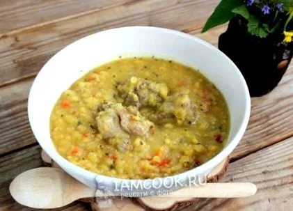 билки чушки Грахова каша месо