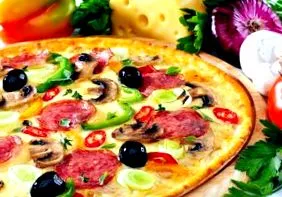 pizza vékony