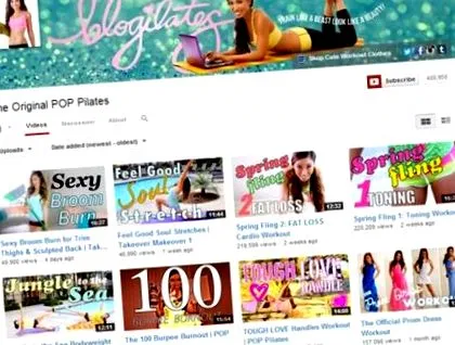 sportoláshoz youtube-csatorna