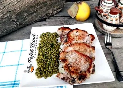 serpenyőben grillen