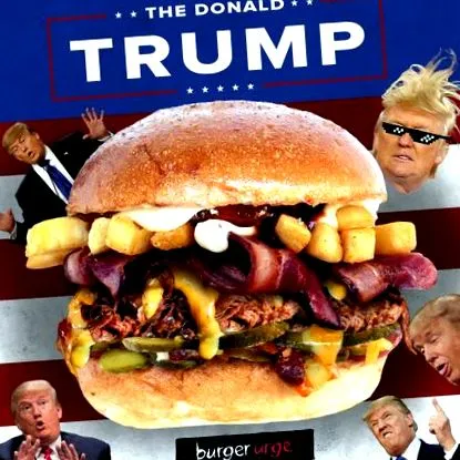 trump hamburger