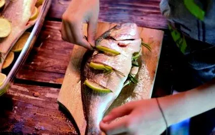 tengeri grillezett