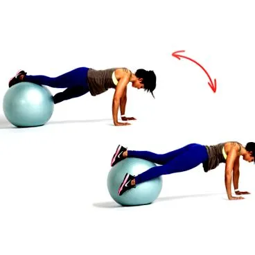 cvičenie fitball
