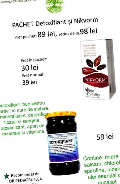 paraziták méregtelenítő