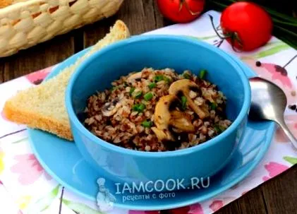 каша гъби елда