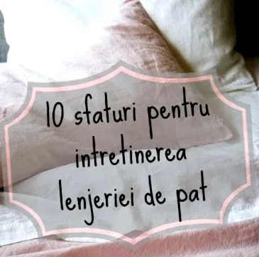 ágynemű karbantartási
