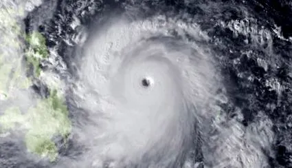 meteorológiai haiyan