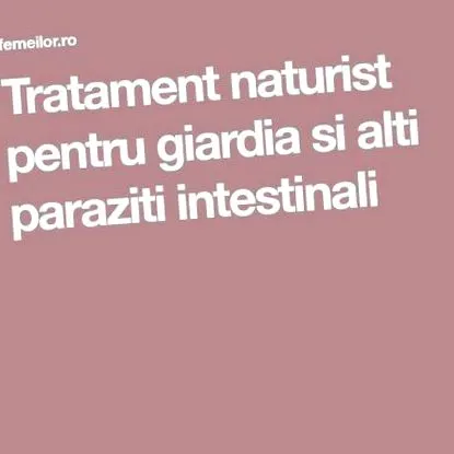 tünetek Giardia lamblia
