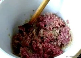 húsgombócos leves