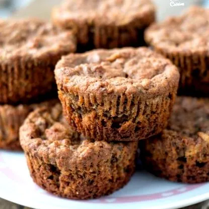 banánnal muffin