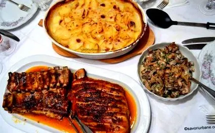 gratin burgonya