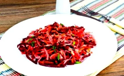 салати цвекло