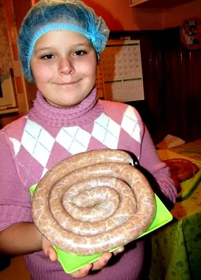 világa csirkekolbász