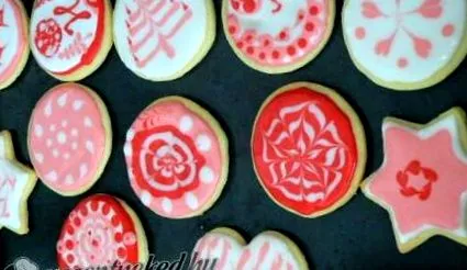 biscuiți glazurată