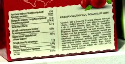 описанието трябва