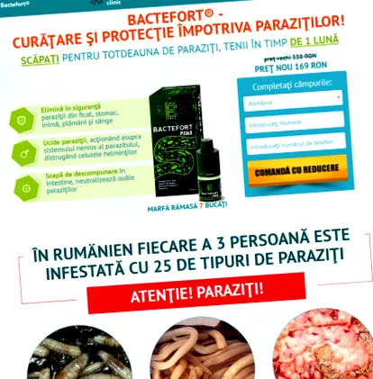 paraziták kezelésére