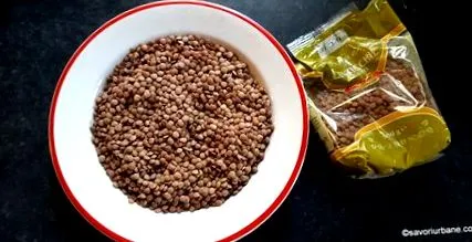 натщесерце сочевиці