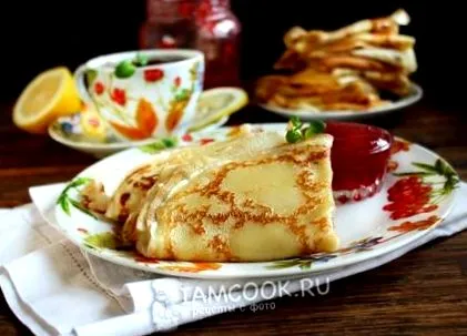 палачинки мляко дрожди