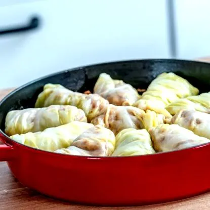 sült sarmale porc