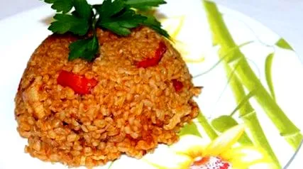 булгур овочами